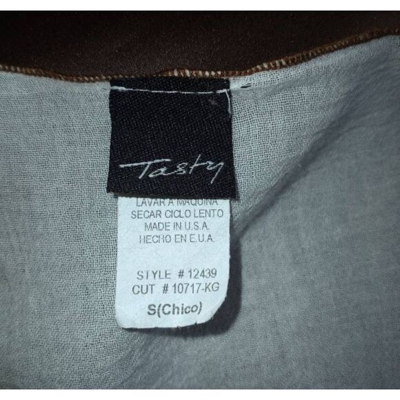 TASTY BOHO-INSPIRED CREAM BLOUSE SZ.S EUC - Picture 4 of 5